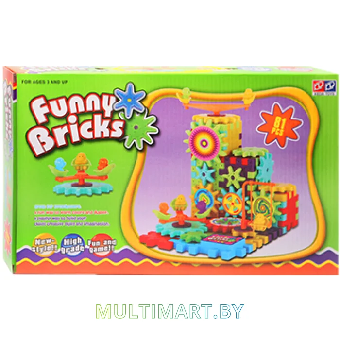 Конструктор Bricks 2801 Веселые шестеренки